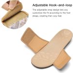 MEGNYA Orthopedic Slides Sandals for Women, Comfortable Plantar Fasciitis Sandals for Flat Feet, High Arch Support Walking Sandals with Adjustable Straps - Image 11