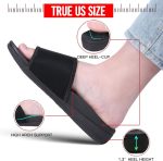MEGNYA Orthopedic Slides Sandals for Women, Comfortable Plantar Fasciitis Sandals for Flat Feet, High Arch Support Walking Sandals with Adjustable Straps - Image 14