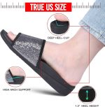 MEGNYA Orthopedic Slides Sandals for Women, Comfortable Plantar Fasciitis Sandals for Flat Feet, High Arch Support Walking Sandals with Adjustable Straps - Image 19
