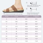 MEGNYA Comfortable Women's Walking Sandals, Arch Support Slides for Plantar Fasciitis Flat Feet, Casual Adjustable Strap Sandals for Orthopedic - Image 14