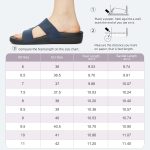 MEGNYA Comfortable Women's Walking Sandals, Arch Support Slides for Plantar Fasciitis Flat Feet, Casual Adjustable Strap Sandals for Orthopedic - Image 22