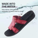 MEGNYA Comfortable Women's Walking Sandals, Arch Support Slides for Plantar Fasciitis Flat Feet, Casual Adjustable Strap Sandals for Orthopedic - Image 32