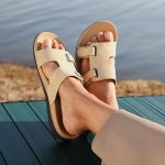MEGNYA Comfortable Women's Walking Sandals, Arch Support Slides for Plantar Fasciitis Flat Feet, Casual Adjustable Strap Sandals for Orthopedic - Image 34