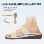MEGNYA Comfortable Women's Walking Sandals, Arch Support Slides for Plantar Fasciitis Flat Feet, Casual Adjustable Strap Sandals for Orthopedic - Image 35
