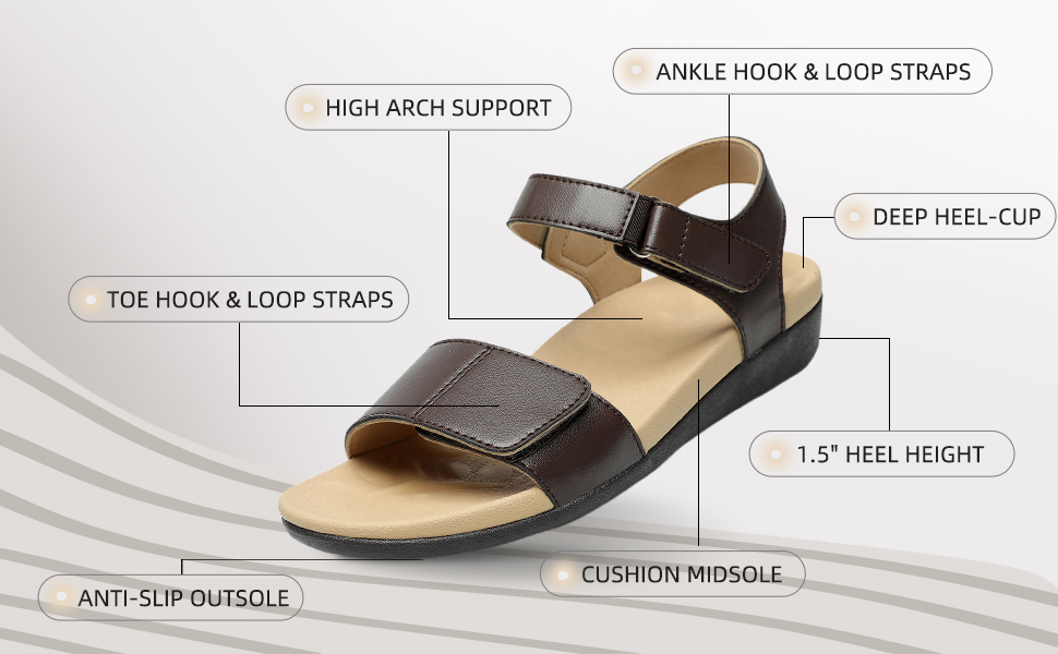 walking hiking sandals