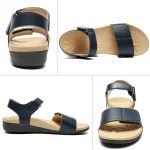 MEGNYA Comfortable Arch Support Walking Sandals for Women, Plantar Fasciitis Slides with Soft Straps, Orthotic Sandals with Anti Slip Lightweight Sole - Image 9