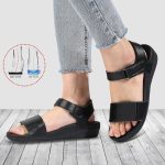 MEGNYA Comfortable Arch Support Walking Sandals for Women, Plantar Fasciitis Slides with Soft Straps, Orthotic Sandals with Anti Slip Lightweight Sole - Image 14
