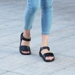 MEGNYA Comfortable Arch Support Walking Sandals for Women, Plantar Fasciitis Slides with Soft Straps, Orthotic Sandals with Anti Slip Lightweight Sole - Image 17