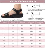 MEGNYA Comfortable Arch Support Walking Sandals for Women, Plantar Fasciitis Slides with Soft Straps, Orthotic Sandals with Anti Slip Lightweight Sole - Image 18