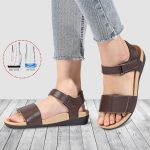 MEGNYA Comfortable Arch Support Walking Sandals for Women, Plantar Fasciitis Slides with Soft Straps, Orthotic Sandals with Anti Slip Lightweight Sole - Image 26