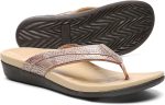 MEGNYA Comfortable Walking Flip Flops Women, Orthopedic Sandals with Arch Support, Flat Feet Pain Relief Sandals - Image 7