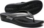 MEGNYA Comfortable Walking Flip Flops Women, Orthopedic Sandals with Arch Support, Flat Feet Pain Relief Sandals - Image 12