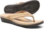 MEGNYA Comfortable Walking Flip Flops Women, Orthopedic Sandals with Arch Support, Flat Feet Pain Relief Sandals - Image 17