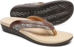 MEGNYA Comfortable Walking Flip Flops Women, Orthopedic Sandals with Arch Support, Flat Feet Pain Relief Sandals - Image 27