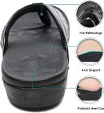 MEGNYA Comfortable Walking Flip Flops Women, Orthopedic Sandals with Arch Support, Flat Feet Pain Relief Sandals - Image 41