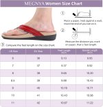 MEGNYA Orthopeic Walking Sandals with Arch Support, Plantar Fasciitis Flip Flops for Flat Feet, Comfortable Cushioned Foam Slipeper for Beach Summer - Image 14