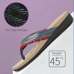MEGNYA Orthopeic Walking Sandals with Arch Support, Plantar Fasciitis Flip Flops for Flat Feet, Comfortable Cushioned Foam Slipeper for Beach Summer - Image 31