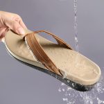 MEGNYA Orthopeic Walking Sandals with Arch Support, Plantar Fasciitis Flip Flops for Flat Feet, Comfortable Cushioned Foam Slipeper for Beach Summer - Image 40