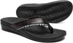 MEGNYA Orthopeic Walking Sandals with Arch Support, Plantar Fasciitis Flip Flops for Flat Feet, Comfortable Cushioned Foam Slipeper for Beach Summer - Image 41
