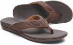 MEGNYA Mens Orthopedic Flip Flops for Plantar Fasciitis, Athletic Toe-Post Sandals with Arch Support, Comfort Walking Thong Slippers for Sport Exercise Activities - Image 12