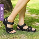 MEGNYA Comfortable Hiking Sandals for Womens, Classic Sport Walking Sandals with Adjustable Straps, Casual Summer Athletic Sandals for Trekking, Camping, Trip - Image 2