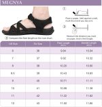 MEGNYA Comfortable Hiking Sandals for Womens, Classic Sport Walking Sandals with Adjustable Straps, Casual Summer Athletic Sandals for Trekking, Camping, Trip - Image 6