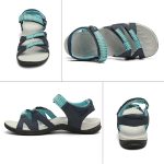 MEGNYA Comfortable Hiking Sandals for Womens, Classic Sport Walking Sandals with Adjustable Straps, Casual Summer Athletic Sandals for Trekking, Camping, Trip - Image 11