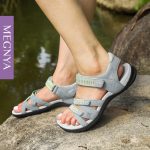 MEGNYA Comfortable Hiking Sandals for Womens, Classic Sport Walking Sandals with Adjustable Straps, Casual Summer Athletic Sandals for Trekking, Camping, Trip - Image 26