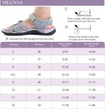 MEGNYA Comfortable Hiking Sandals for Womens, Classic Sport Walking Sandals with Adjustable Straps, Casual Summer Athletic Sandals for Trekking, Camping, Trip - Image 30