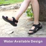MEGNYA Comfortable Walking Sandals for Womens, Waterfront Sport Hiking Sandals with Adjustable Straps for Camping, Casual Athletic Sandals for Outdoor Active - Image 5