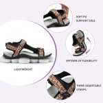 MEGNYA Comfortable Walking Sandals for Womens, Waterfront Sport Hiking Sandals with Adjustable Straps for Camping, Casual Athletic Sandals for Outdoor Active - Image 12
