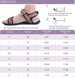 MEGNYA Comfortable Walking Sandals for Womens, Waterfront Sport Hiking Sandals with Adjustable Straps for Camping, Casual Athletic Sandals for Outdoor Active - Image 14