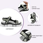 MEGNYA Comfortable Walking Sandals for Womens, Waterfront Sport Hiking Sandals with Adjustable Straps for Camping, Casual Athletic Sandals for Outdoor Active - Image 20