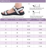 MEGNYA Comfortable Walking Sandals for Womens, Waterfront Sport Hiking Sandals with Adjustable Straps for Camping, Casual Athletic Sandals for Outdoor Active - Image 30
