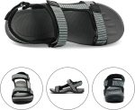 MEGNYA Comfortable Walking Sandals for Womens, Waterfront Sport Hiking Sandals with Adjustable Straps for Camping, Casual Athletic Sandals for Outdoor Active - Image 35