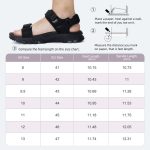 MEGNYA Mens Comfortable Walking Sandals, Soft Sports Hiking Sandals with Three Adjustable Hook And Loop Straps, Casual Athletic Sandals for Outdoor Active Camping - Image 6
