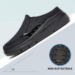 MEGNYA Comfortable Casual Loafers for Women with Memory Foam Insole, Walking Cushioned Slip On Shoes Outdoor, Lightweight Breathable Mules Clogs for Vacation - Image 5