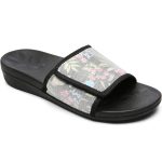 MEGNYA Orthopedic Slides Sandals for Women, Comfortable Plantar Fasciitis Sandals for Flat Feet, High Arch Support Walking Sandals with Adjustable Straps